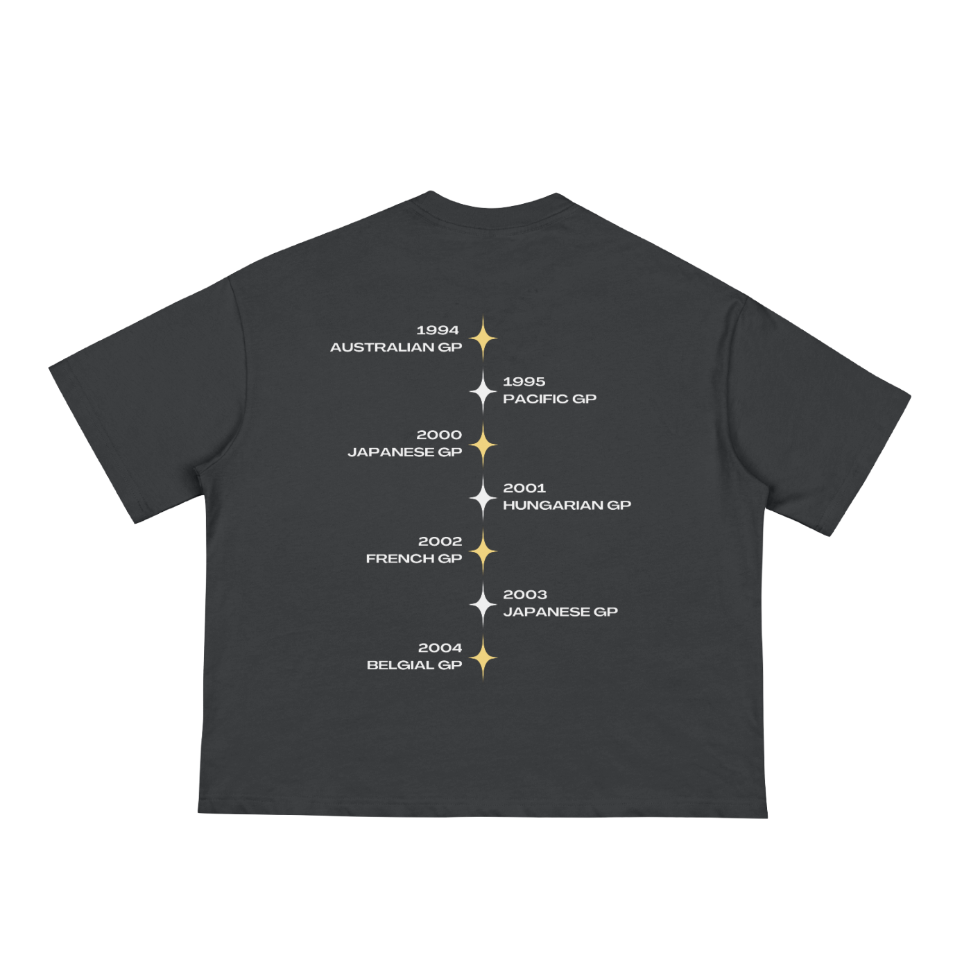 SCHUMACHER BOXY TEE / BLACK - Rookies Clo