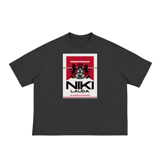 LAUDA BOXY TEE / BLACK - Rookies Clo