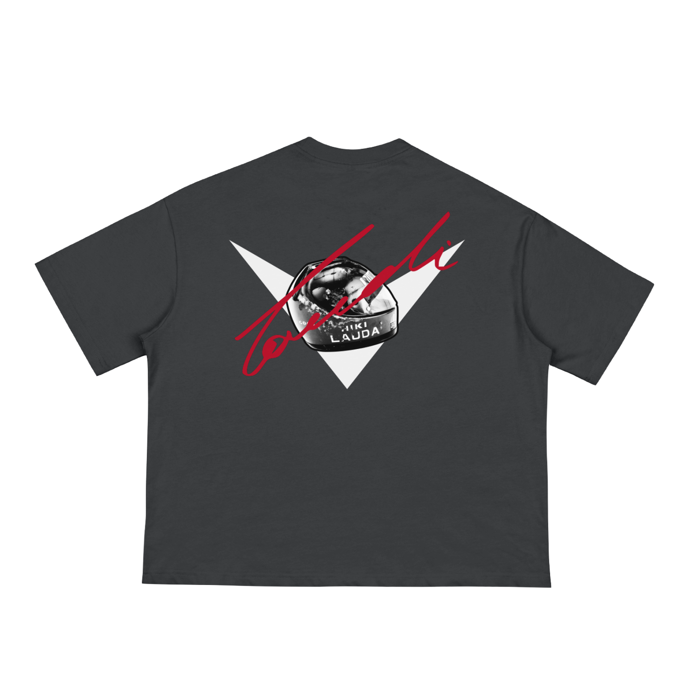 LAUDA BOXY TEE / BLACK - Rookies Clo
