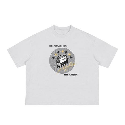SCHUMACHER BOXY TEE / WHITE - Rookies Clo