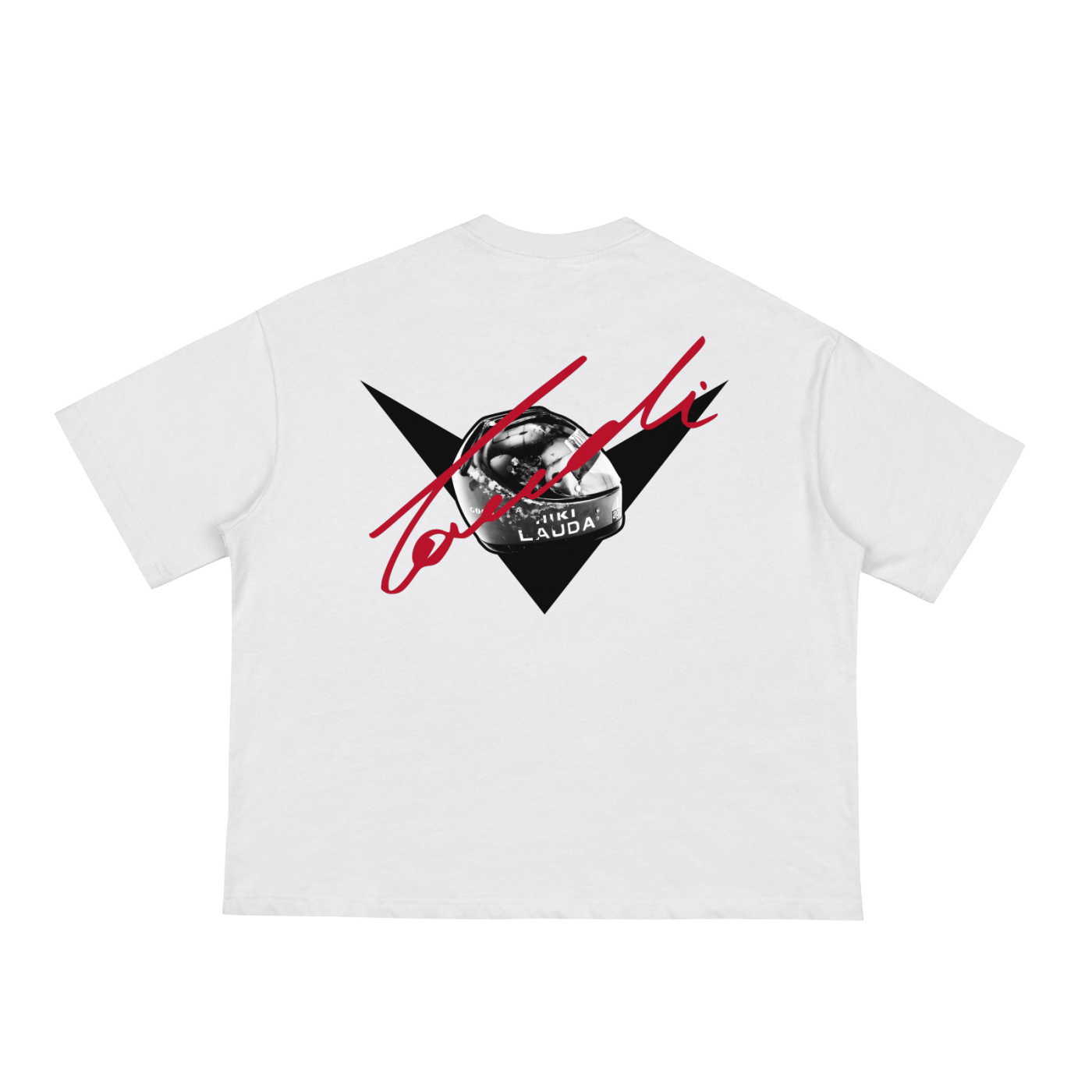 LAUDA BOXY TEE / WHITE - Rookies Clo