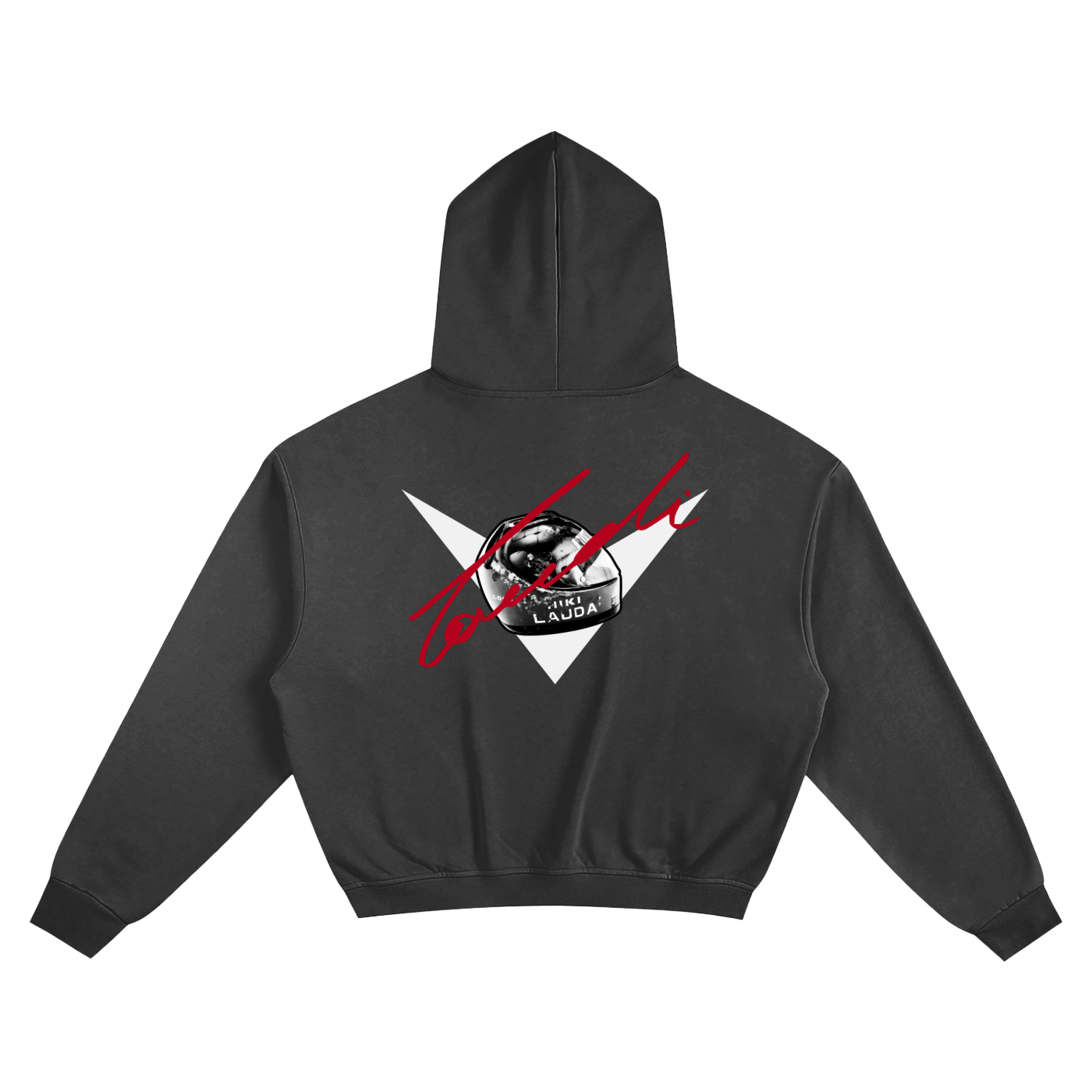 LAUDA BOXY HOODIE / BLACK - Rookies Clo