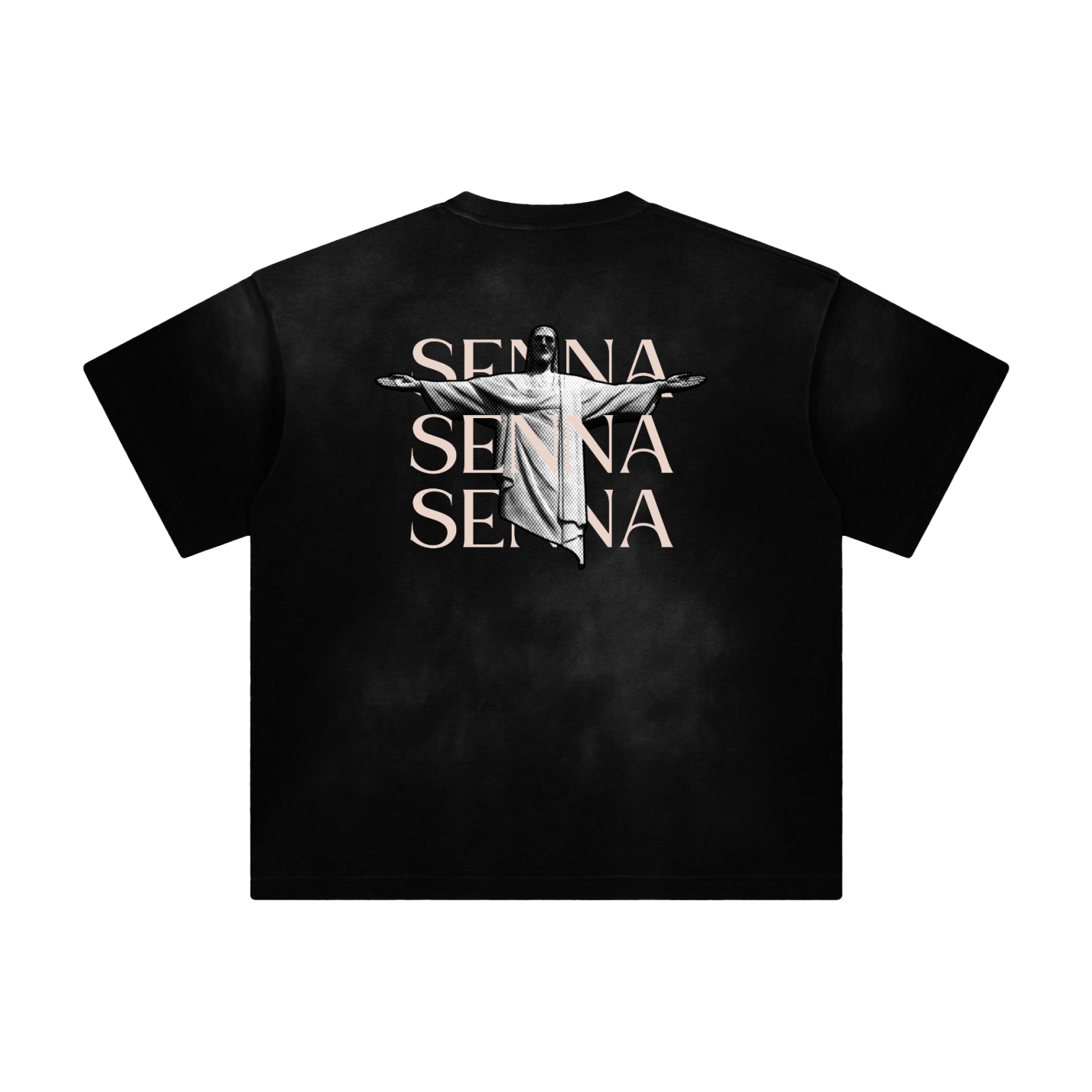 SENNA SUNFADE TEE / BLACK - Rookies Clo